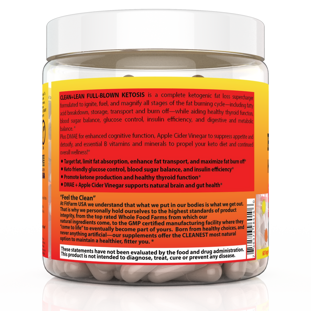 CLEAN+LEAN FULL-BLOWN KETOSIS: KETOGENIC FAT LOSS MULTIPLIER
