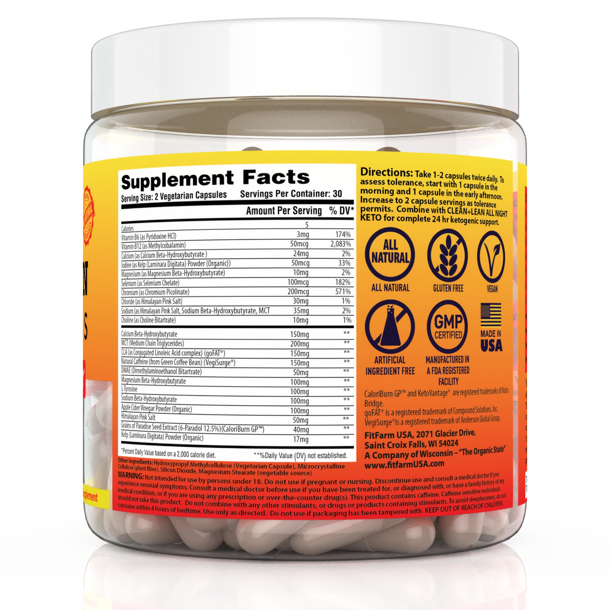 CLEAN+LEAN FULL-BLOWN KETOSIS: KETOGENIC FAT LOSS MULTIPLIER